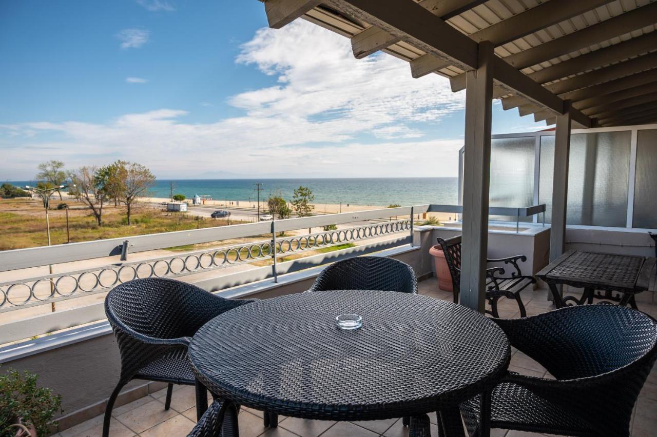 Hotel Platon Beach Олимпиаки-Акти Экстерьер фото