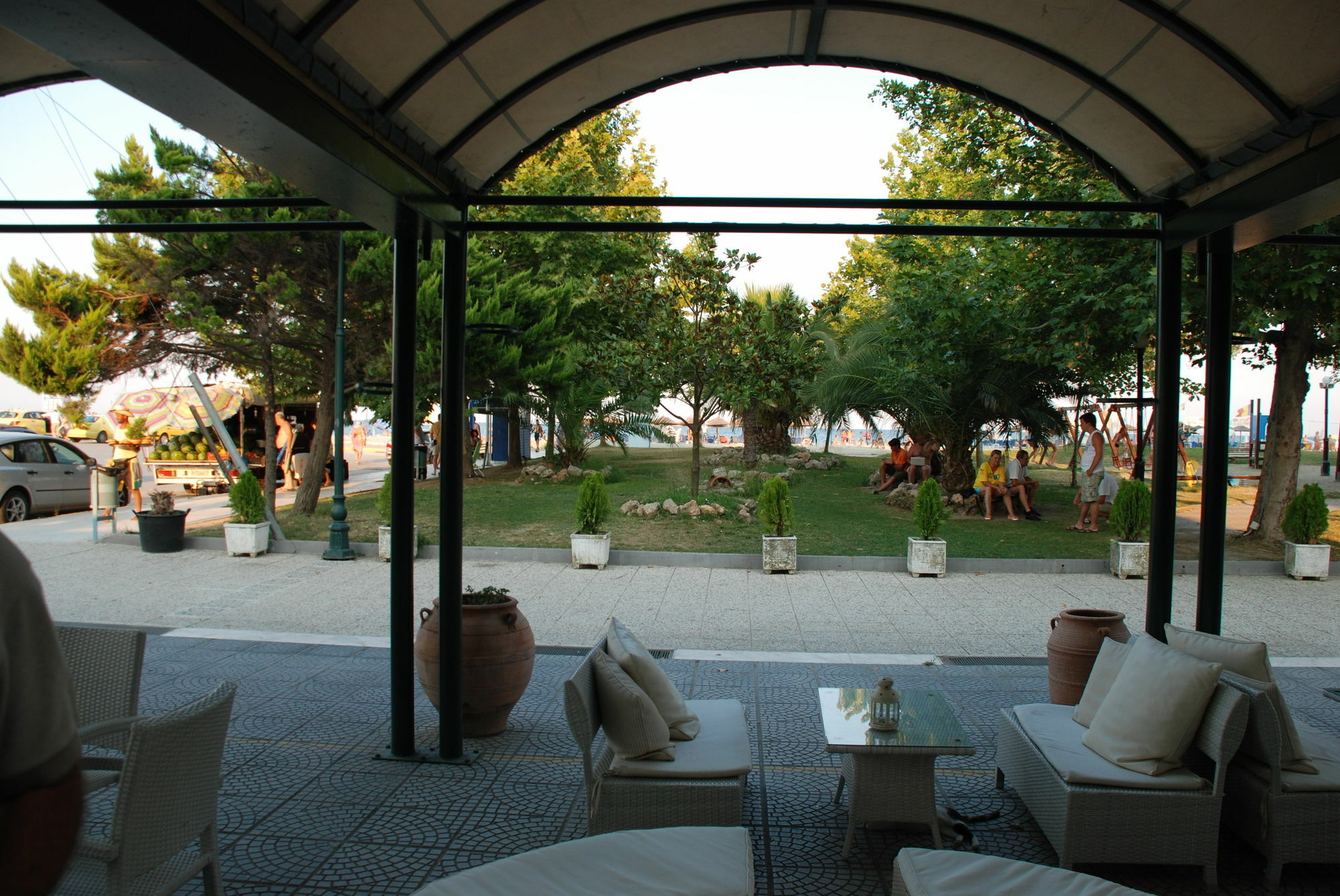 Hotel Platon Beach Олимпиаки-Акти Экстерьер фото